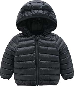 CECORC Winter Coats for Kids with Hoods (Padded) Light Puffer Jacket for Baby Boys Girls, Infants... | Amazon (US)
