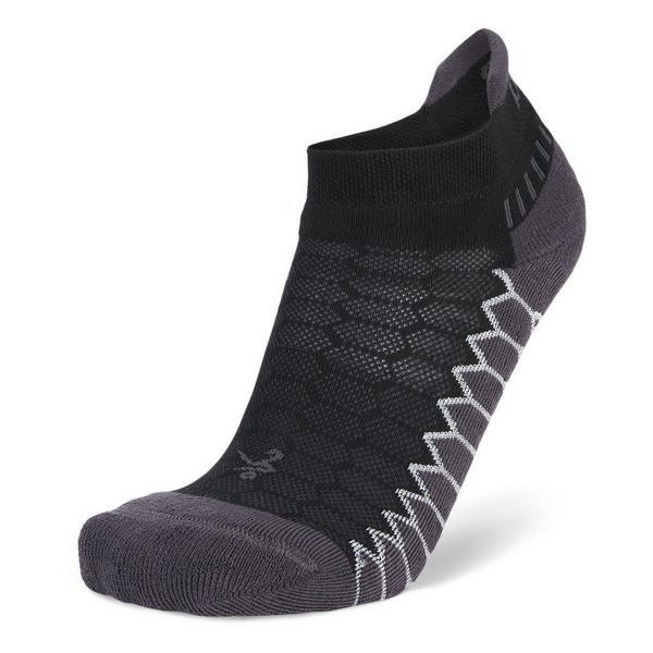 Balega Silver Tab No Show Running Socks Small Black | Scheels Sports