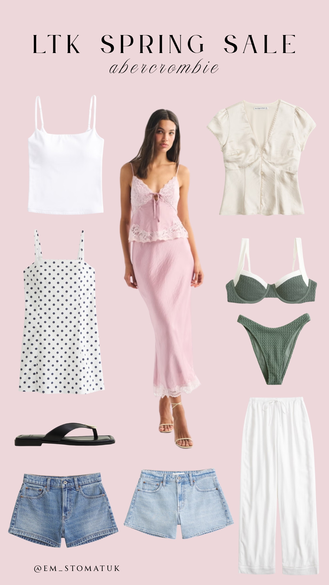 Abercrombie is doing an extra 25% off for the LTK spring sale when you shop through the app! Use code AFLTK  

 #LTKSpringSale #LTKSaleAlert