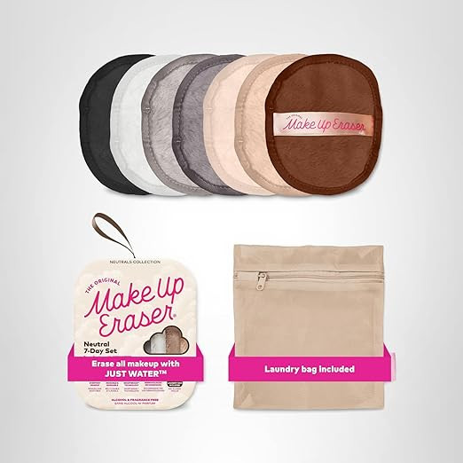 7-Day Set, Erase All Makeup with Just Water, Including Waterproof Mascara, Eyeliner, Foundation, ... | Amazon (US)