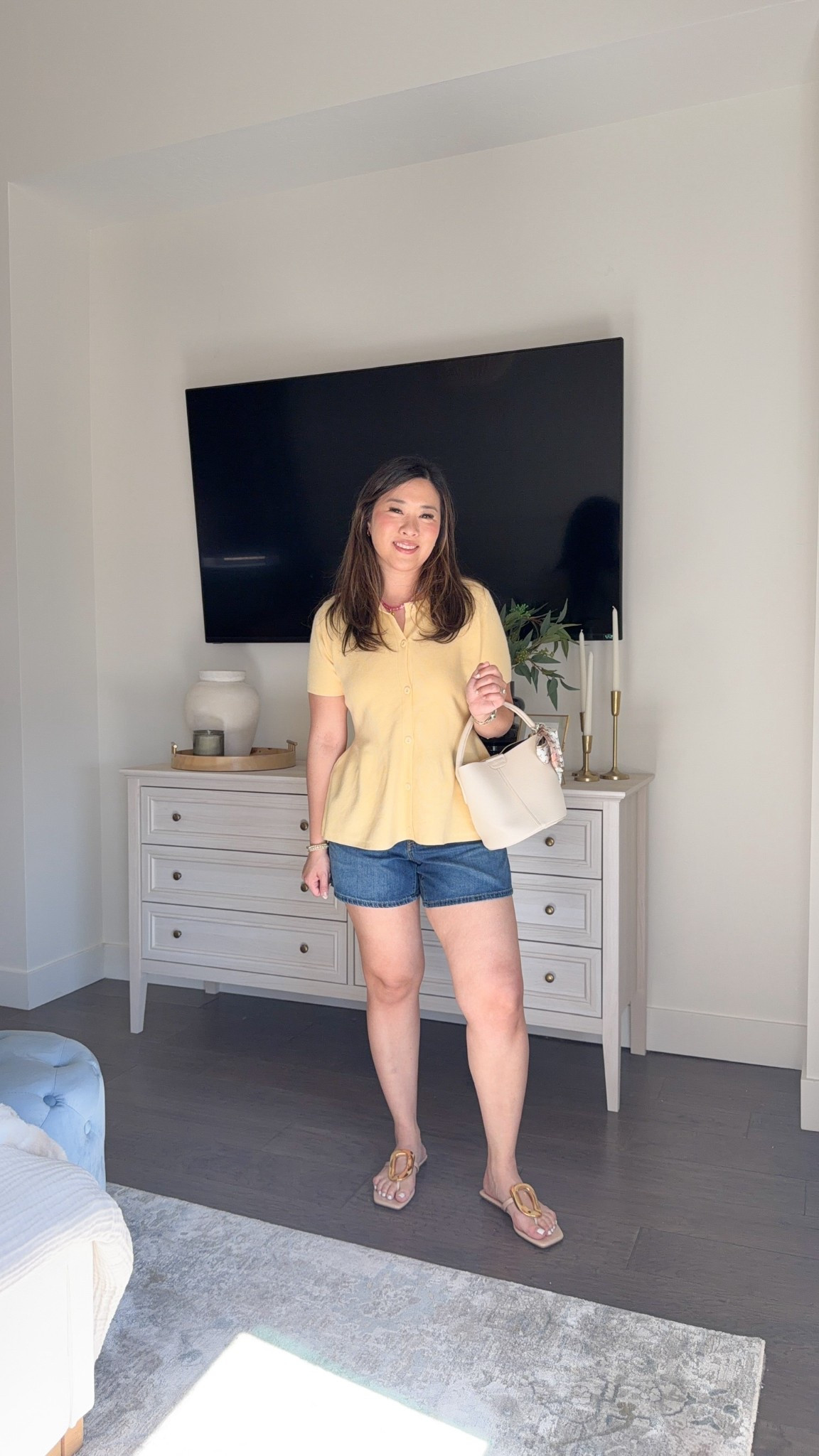 Amazon Summer Outfit 
Top: Medium
Shorts: 29

Amazon fashion, summer fashion, summer style, easy ootd, denim shorts, mom style 

#LTKootd #LTKSeasonal #LTKmomlife