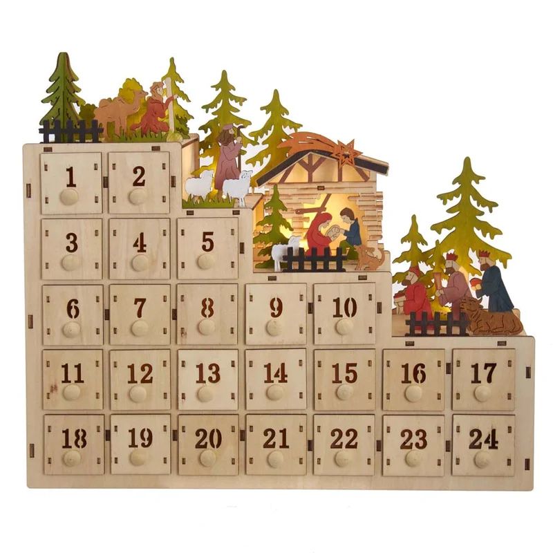 Battery-Operated Advent Calendar | Wayfair North America
