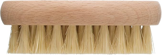 Creative Co-Op Oval Tampico & Beech Wood Brush, Tan | Amazon (US)