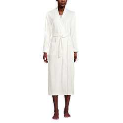 Women's Supima Cotton Long Robe | Lands' End (US)