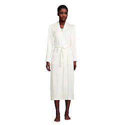 Women's Supima Cotton Long Robe | Lands' End (US)