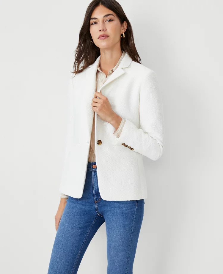 The Hutton Blazer in Tweed | Ann Taylor (US)