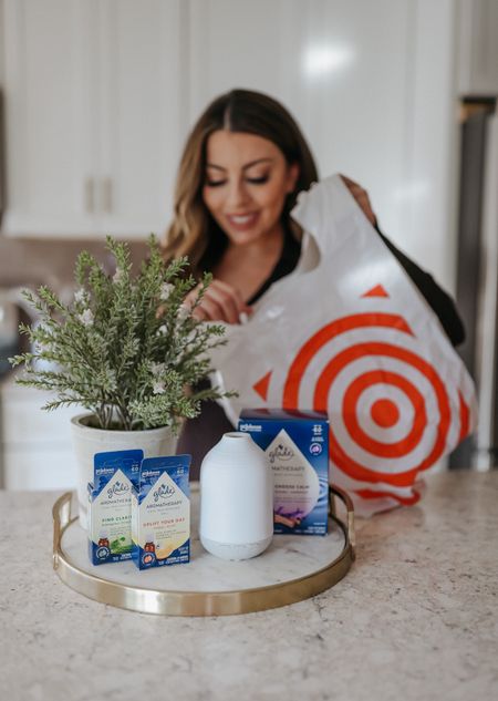 #AD The easiest way to make your house smell amazing! I’ve always been a huge essential oils fan, so when I discovered @glade’s Aromatherapy Diffuser, I couldn’t wait to share! It’s super easy to use, does not require water (aka no mess), and the fragrance lasts up to 60 days. Don’t forget to grab yours today at @target! #homefragrance #homerefresh #homehacks #TargetPartner #Glade #GladeVibe #GladeAromaTherapy 

#LTKhome #LTKSeasonal