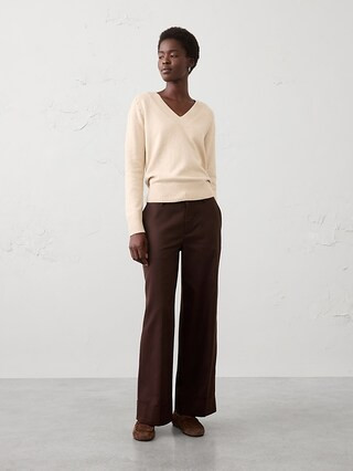 Perfectly Soft V-Neck Sweater | Banana Republic Factory