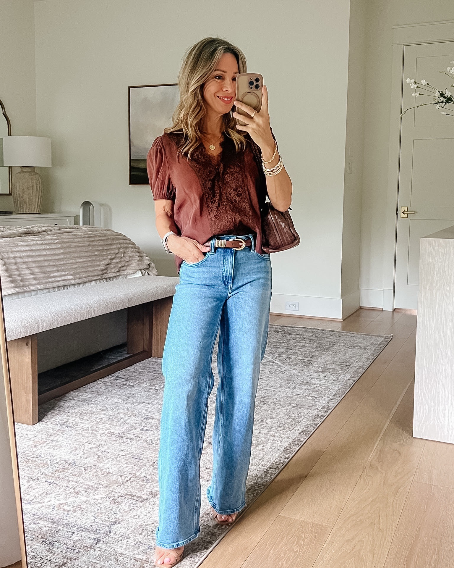 Work to Weekend Look from Loft 

Top • Jeans 

Top Fit: I’m wearing an XS
Jeans Fit: I’m wearing a 25

#LTKSeasonal #LTKOver40 #LTKPetite