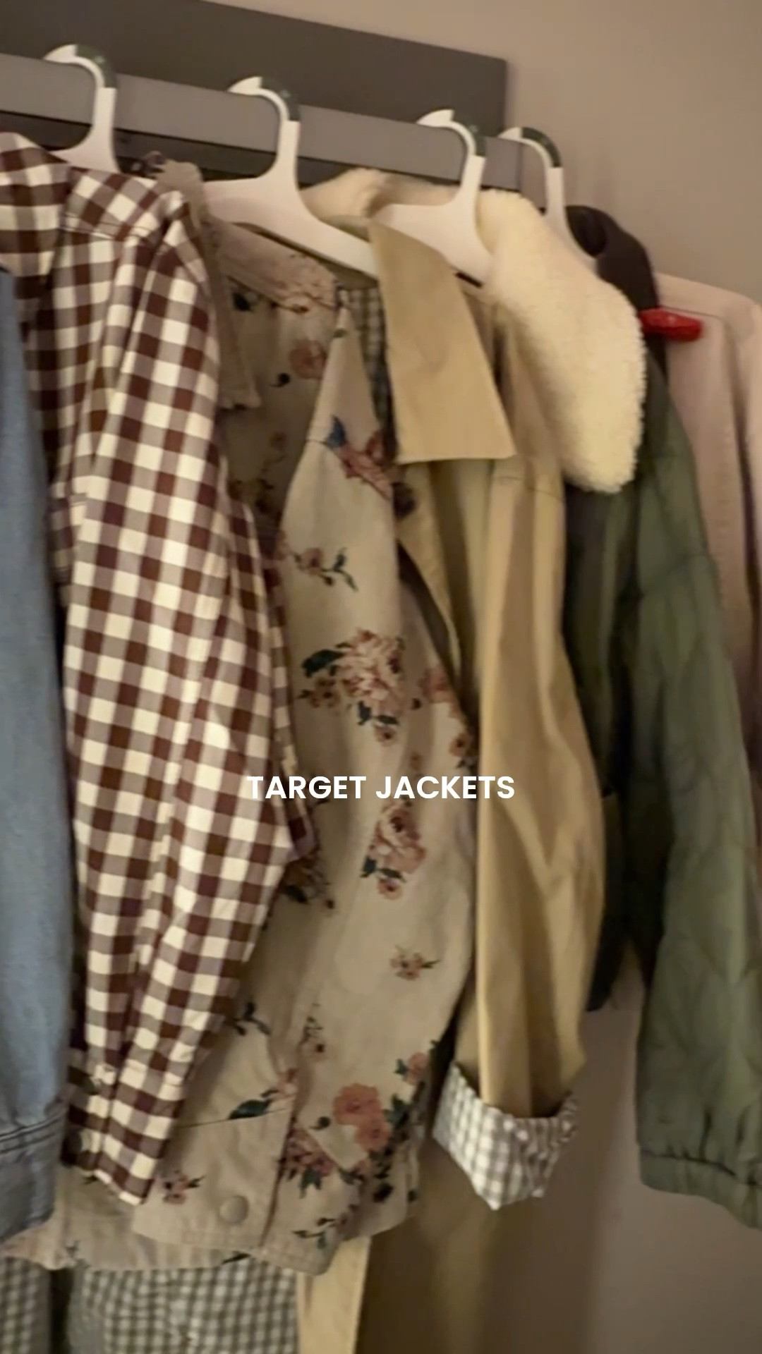 Target jackets for spring! Jean jackets, barn jackets, chore jackets, quilted jackets, & a trench coat!



#LTKgrwm #LTKSeasonal #LTKootd