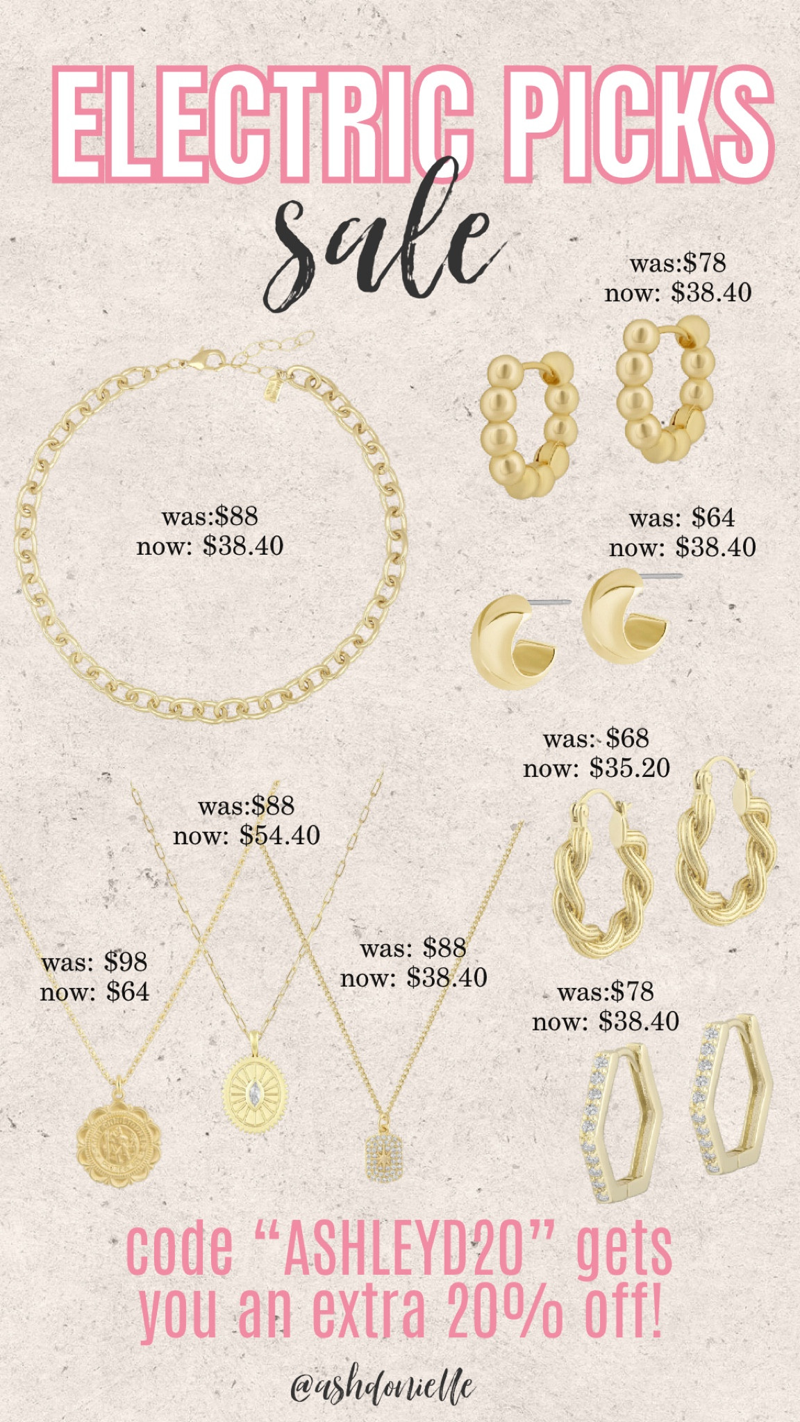 Use code ASHLEYD20 for an additional 20% off! 

#LTKunder50 #LTKsalealert #LTKstyletip