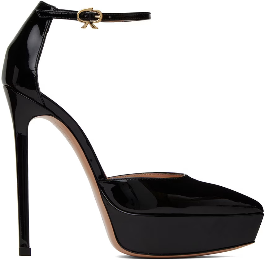 Black Kasia Heels | SSENSE