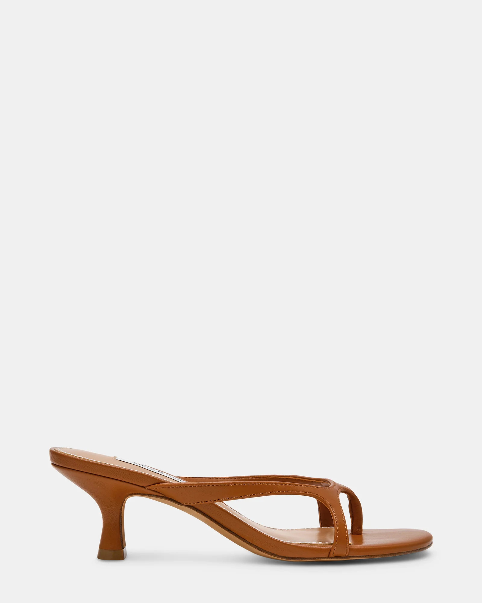 BRIENNA Tan Leather Kitten Heels | Women's Designer Shoes | Steve Madden (Canada)