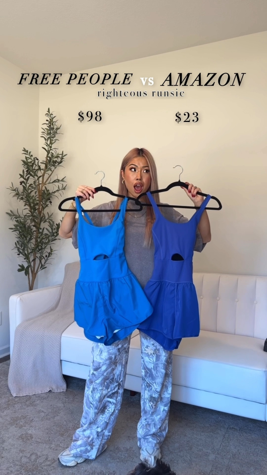 Amazon is literally a QUATER of the price 😱 there are 21 color options too! 🙌🏼 $98 vs $23… (it’s on an extra sale today)


#LTKStyleTip #LTKSaleAlert #LTKFindsUnder50