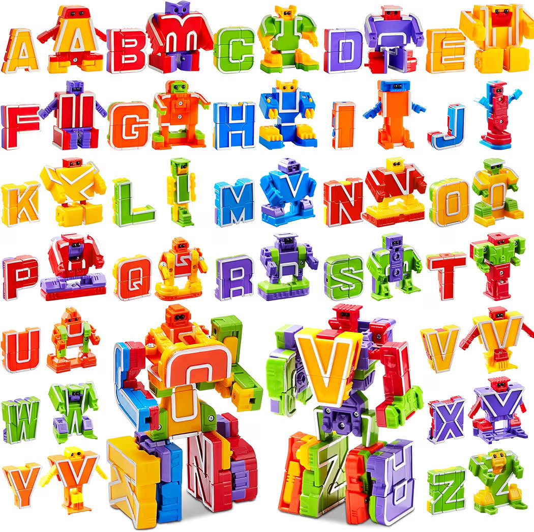 JOYIN Alphabet Robots Toys for Kids, ABC Learning Toys, Alphabots, Letters, Toddlers Education To... | Amazon (US)