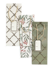 Laura Ashley Holiday Gift Bag Set | TJ Maxx