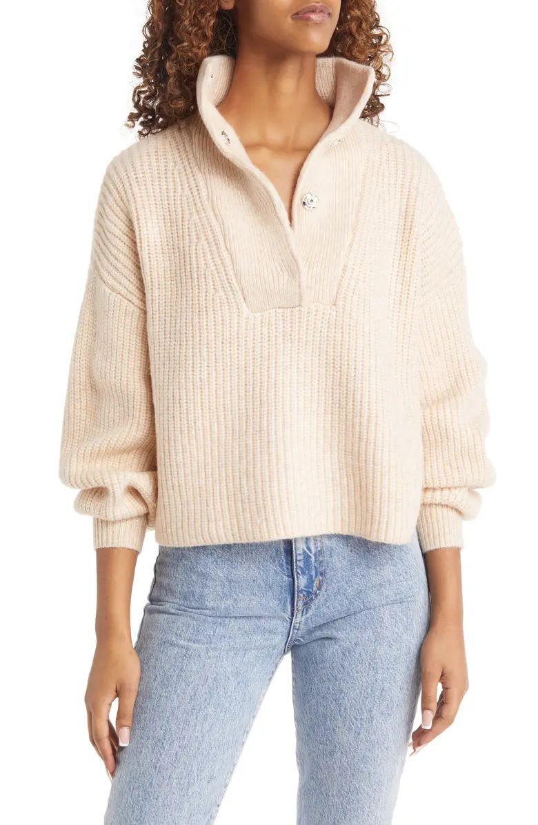 Stand Collar Sweater | Nordstrom