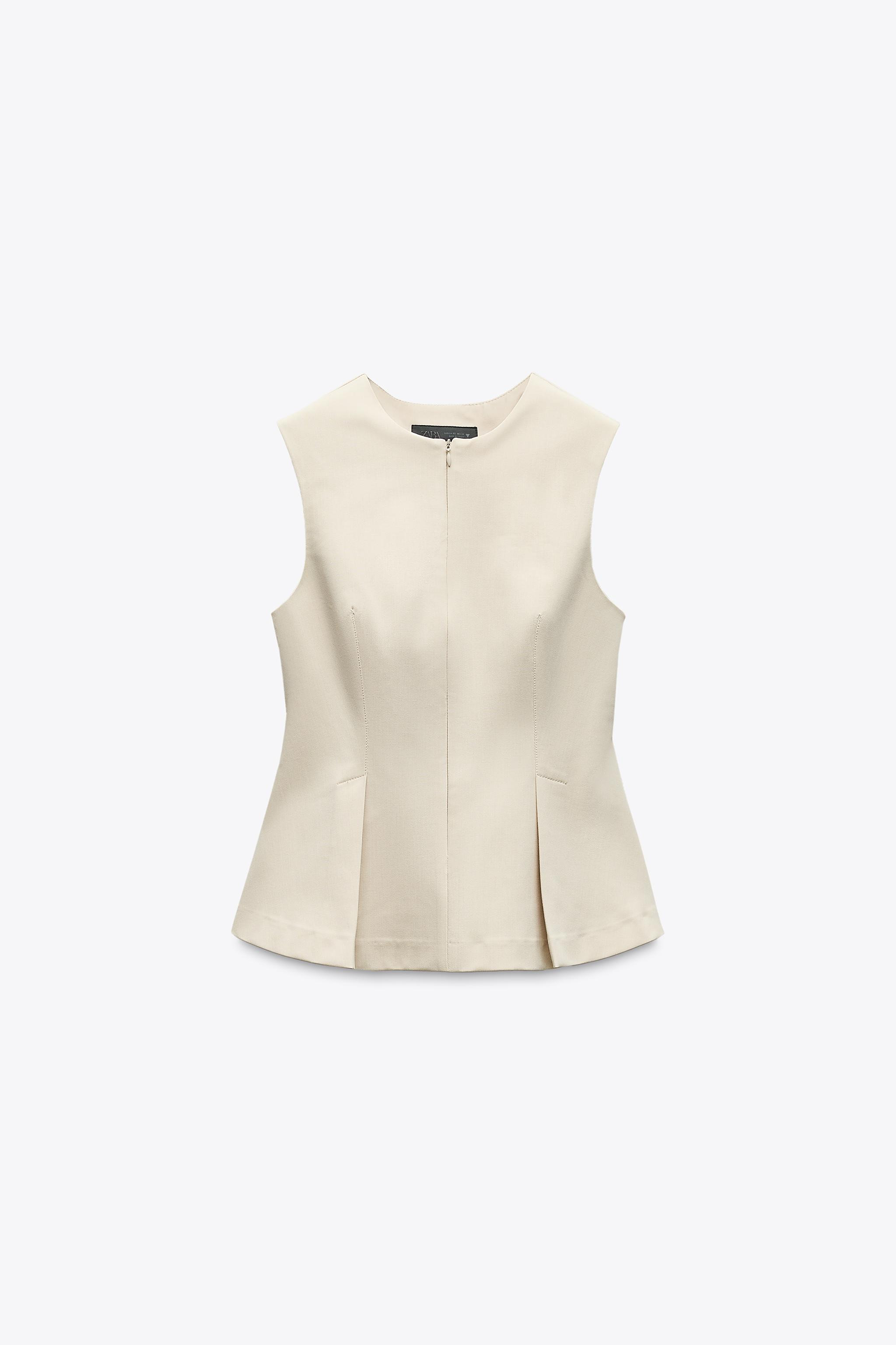 DART PEPLUM TOP | Zara US