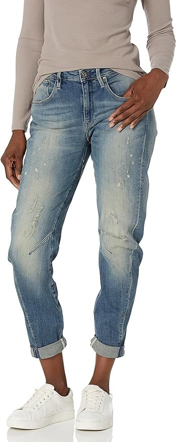 G-STAR RAW Women's Arc 3D Low Rise Boyfriend Fit Jeans | Amazon (US)