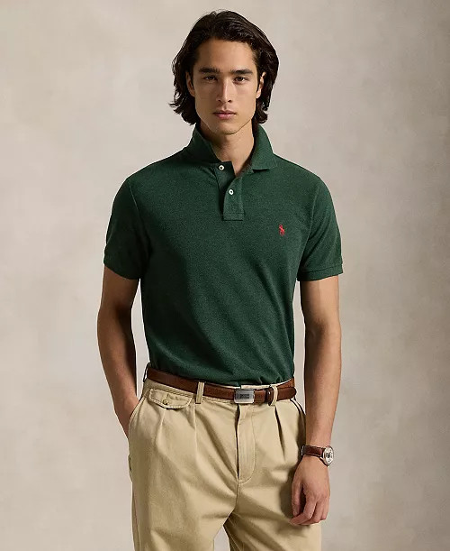 Men's Classic-Fit Cotton Polo Shirt | Macy's