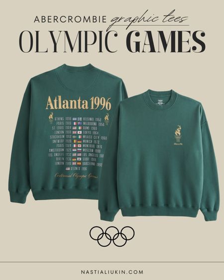 And another one!! #olympics #vintage #vintagetee #crewneck #abercrombie 

#LTKfitness #LTKstyletip