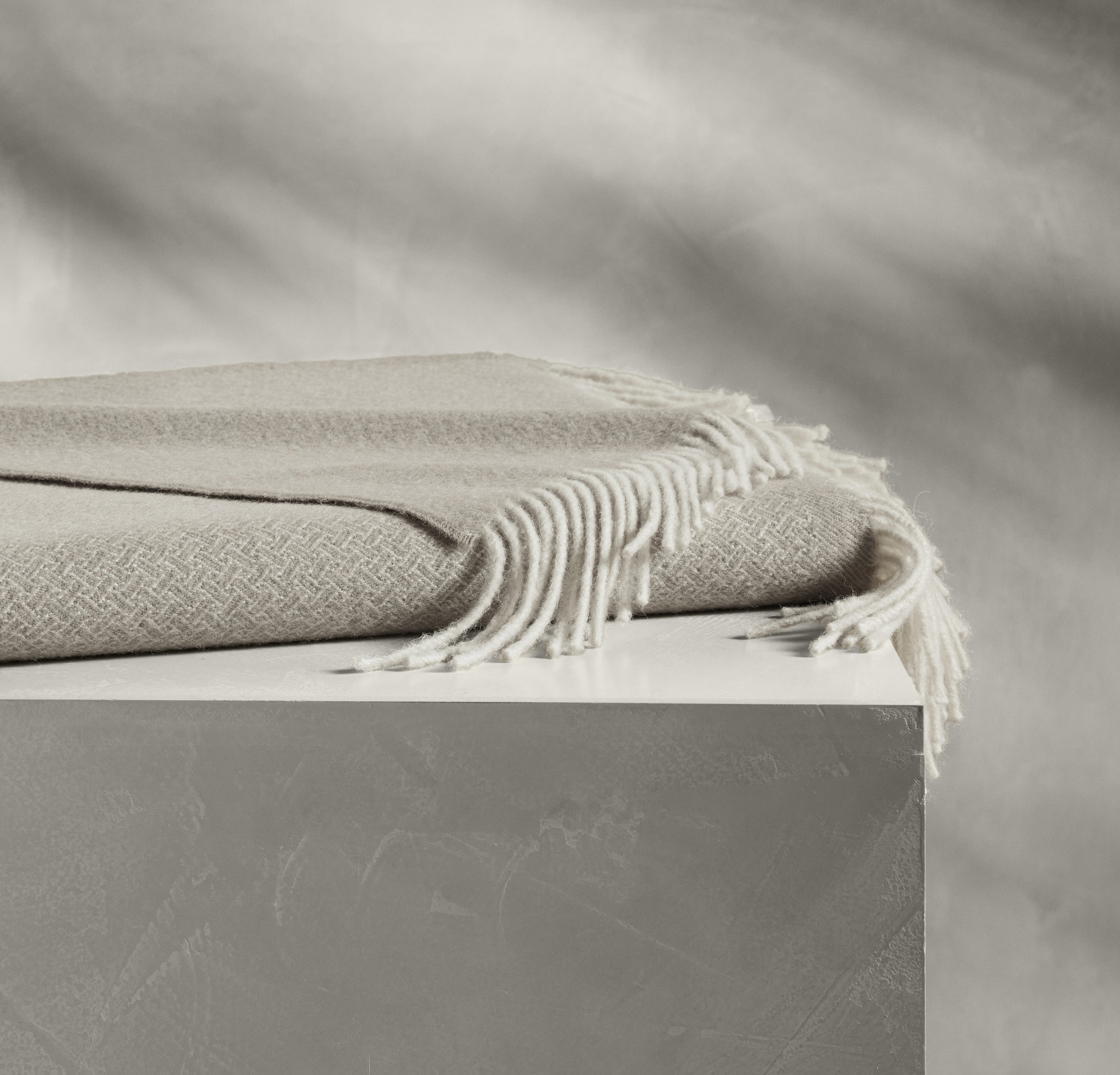 Reserve Alpaca Lattice Oversized Throw Blanket | Boll & Branch