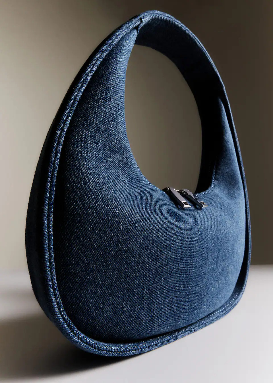 Denim shoulder bag -  Women | Mango United Kingdom | MANGO (UK)