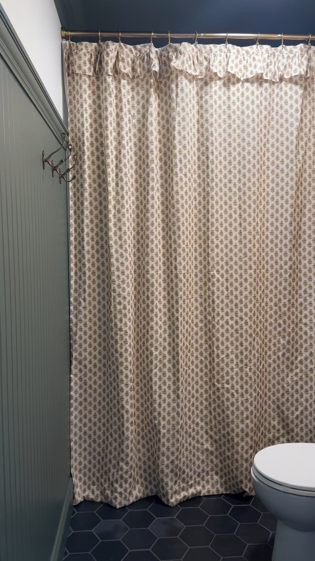 Amber Lewis paisley shower curtain and some similar options that are more affordable! 

#LTKHome