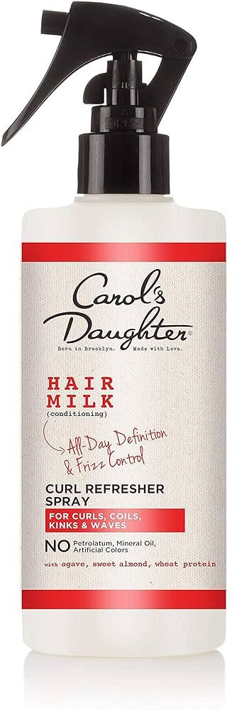 Carol’s Daughter Hair Milk Curl Refresher Spray for Curls, Coils and Waves, with Agave, Sweet A... | Amazon (US)