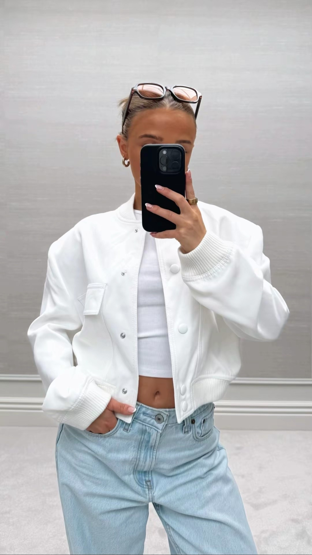 some white bomber options!!✨

Pinterest style outfit inspo ideas bomber jacket zip up work spring summer TikTok casual easy basic neutral ootd wishlist faves petite zip up white zara cropped maxi bomber ecru

#LTKspring #LTKhaul #LTKUK