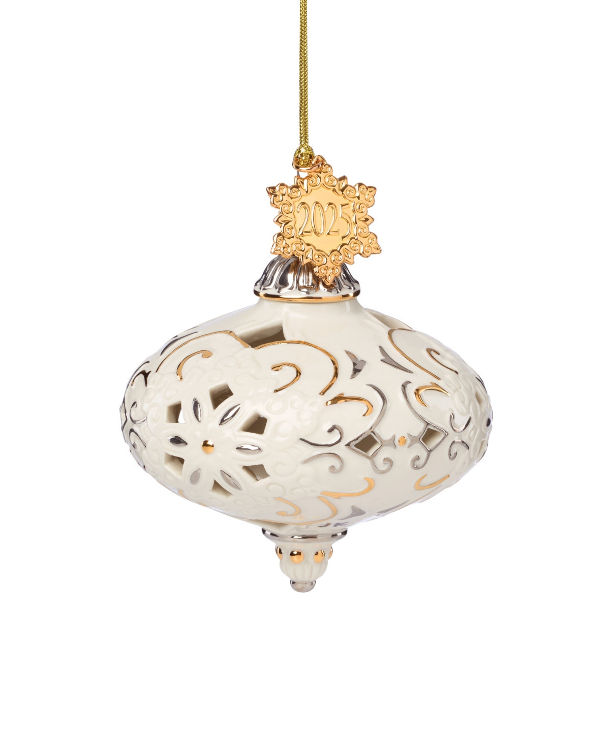Lenox 2025 Lenox Annual Ornament - Ivory | Macy's
