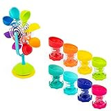 Sassy Whirling Wheel Waterfall & Rain Barrel Connecting Tubes - 9Piece Set - Ages 6+ Months | Amazon (US)