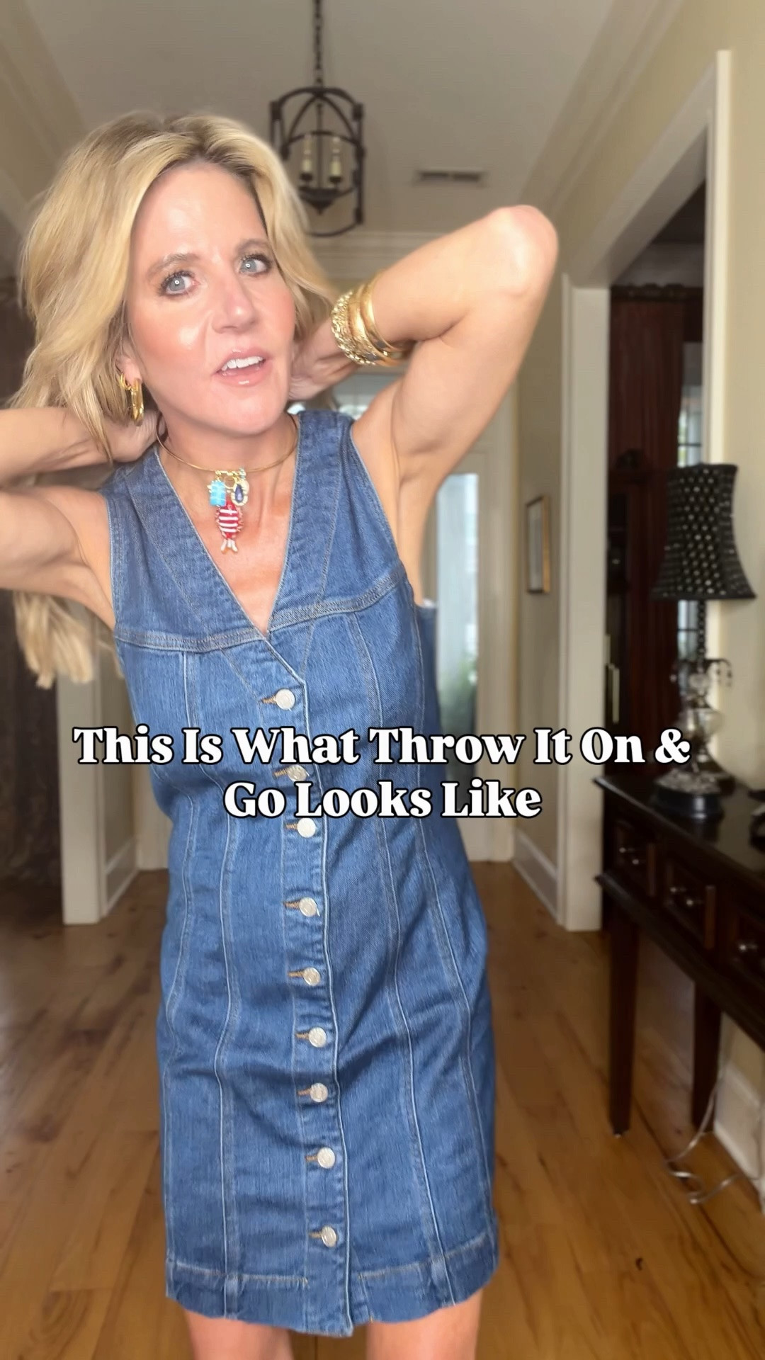 The perfect “throw on and go” dress for the summer! 

@MERSEA

#LTKootd #LTKOver40 #LTKSeasonal