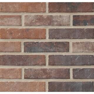 MSI Capella Red 2.25 in. x 10 in. Matte Porcelain Stone Look Floor and Wall Tile (5.15 sq. ft./Ca... | The Home Depot