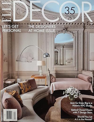 Elle Decor Magazine April 2024 Let'S Get Personal The Designers At Home | Amazon (US)