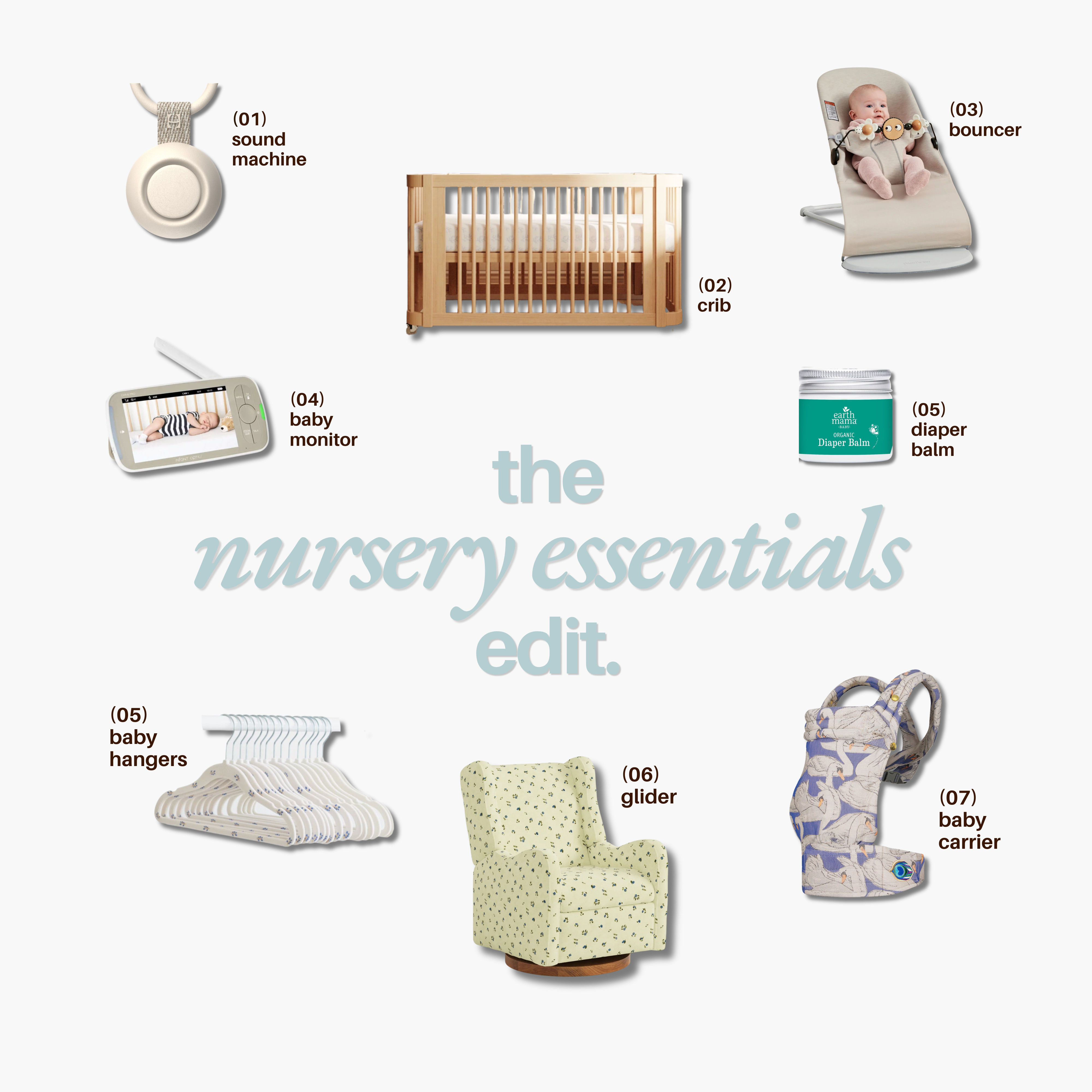 [8/19/26] the nursery essentials edit 🤍

#LTKmomlife #LTKHome #LTKBaby