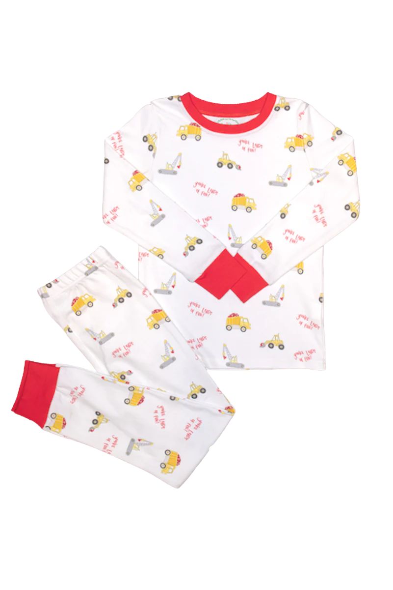 Construction Loungewear Set | Grace and James Kids