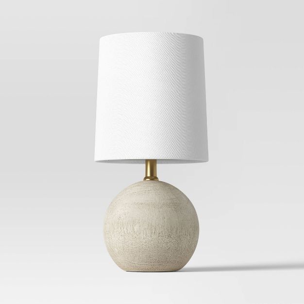Wooden Mini Table Lamp with Circle Base - Threshold™ | Target