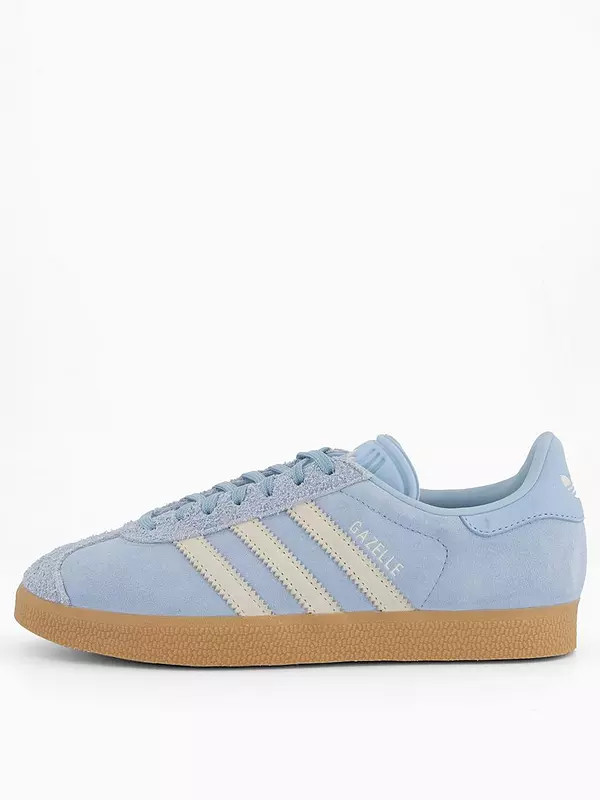adidas Originals Women's Gazelle Trainers - Blue | Very (UK)