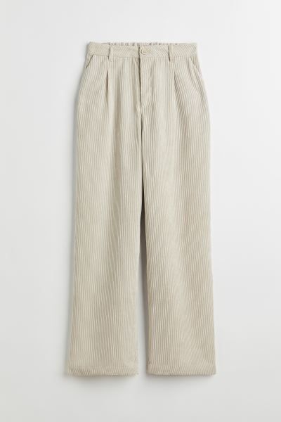 Wide-leg Corduroy Pants | H&M (US + CA)
