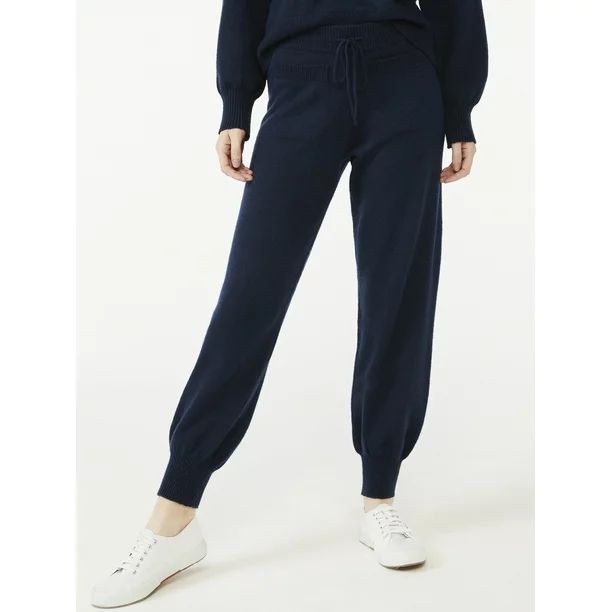 Free Assembly Women's Patch Pocket Sweater Pants | Walmart (US)