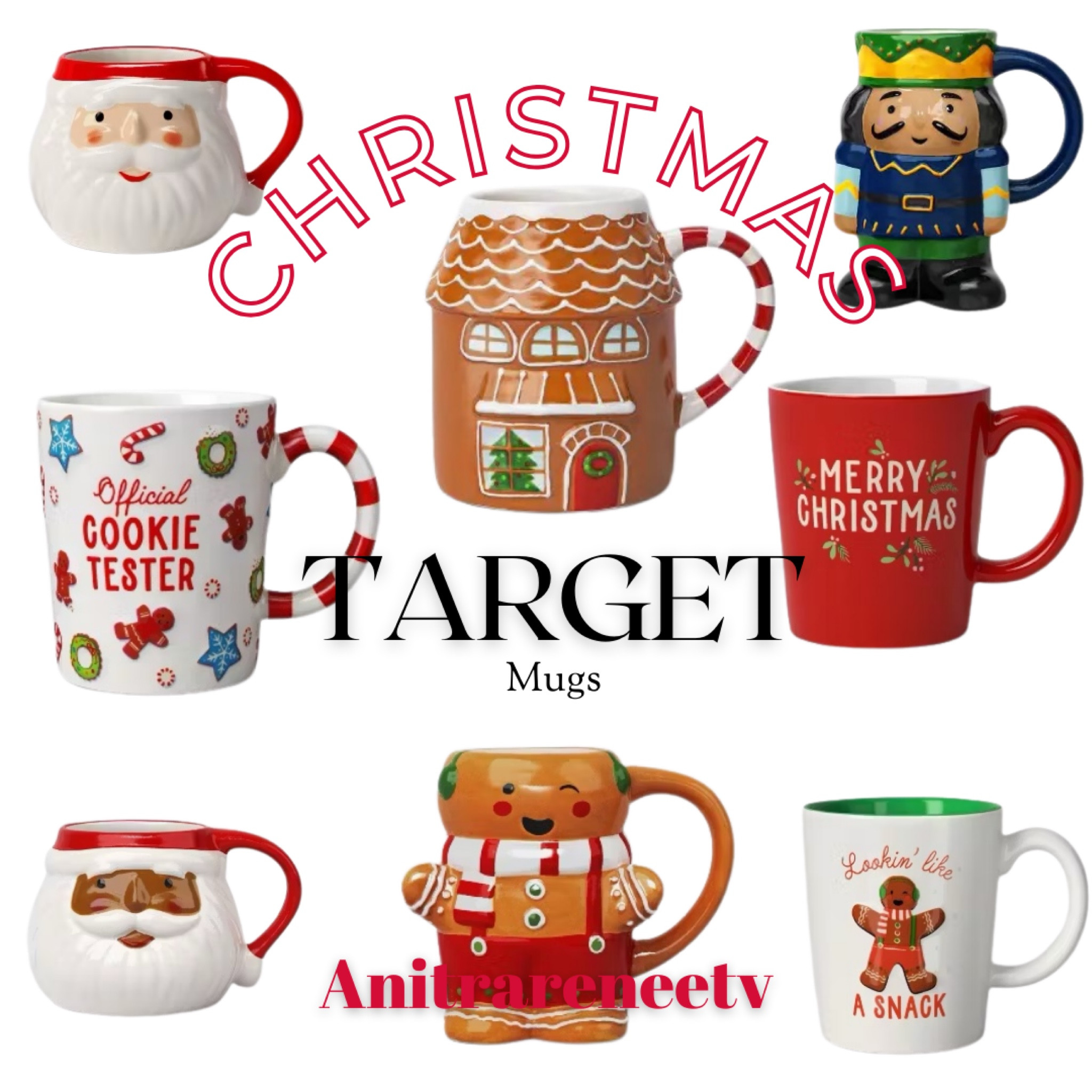 Christmas Mugs from Target!

Cute Gift ideas & stocking stuffers

#LTKGiftGuide #LTKHoliday #LTKHome