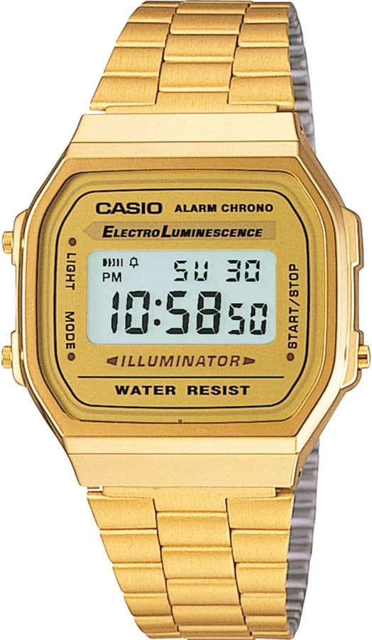 Casio Collection Unisex Adults Watch A168WG | Amazon (US)