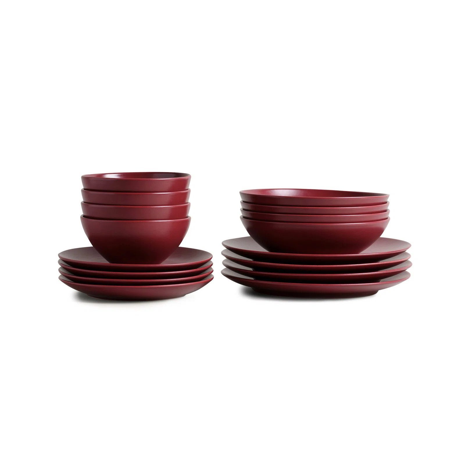 The Core 16-Piece Ceramic Dinnerware Set (Set of 4) | AllModern