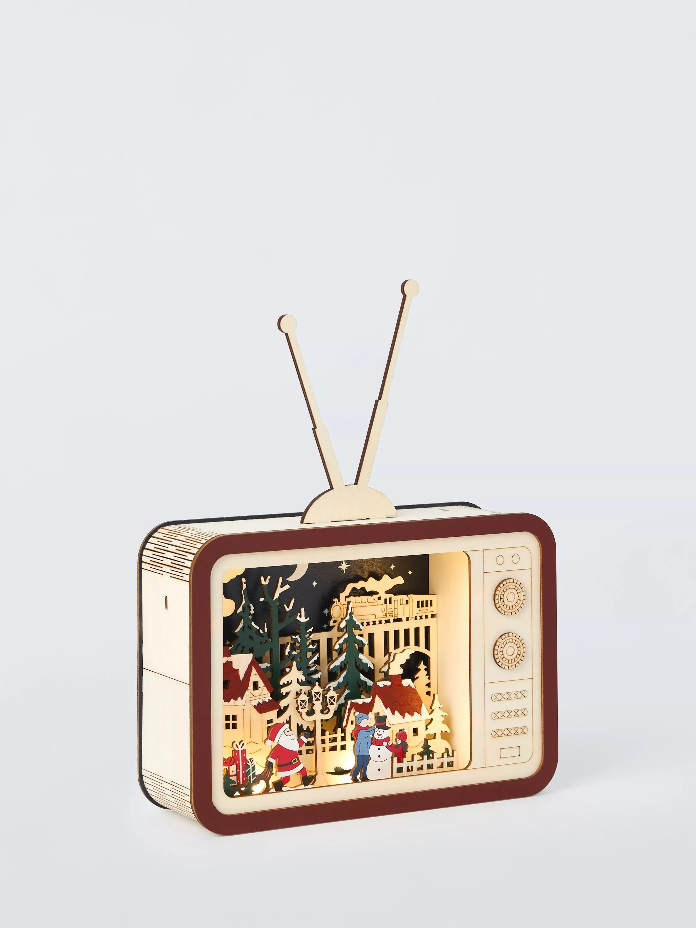 Lumineo Christmas Scene TV LED Room Decoration | John Lewis (UK)