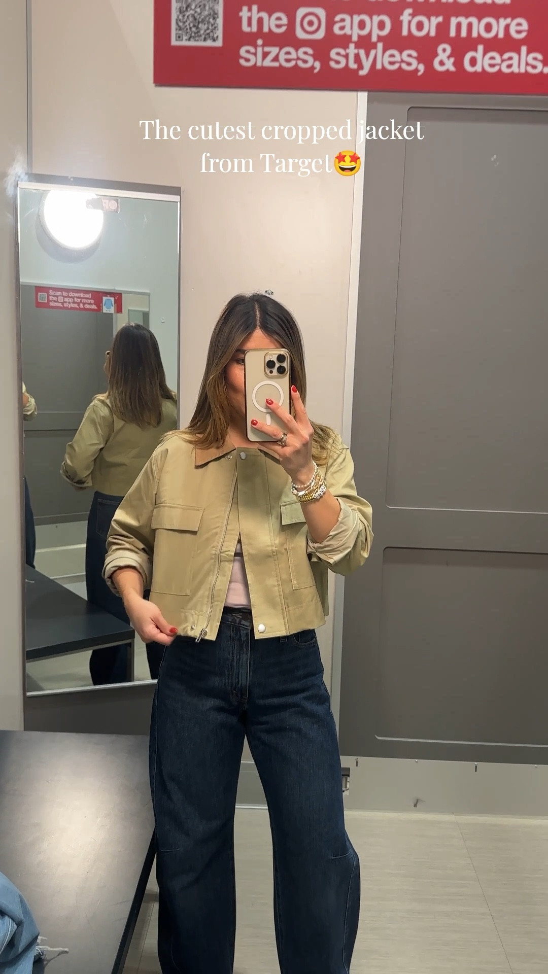 Can’t get enough of this jacket! It’s half the price so many cropped jackets I’be seen by other brands. 
Jacket size small
Jeans size 25

#LTKootd #LTKWorkwear #LTKSeasonal