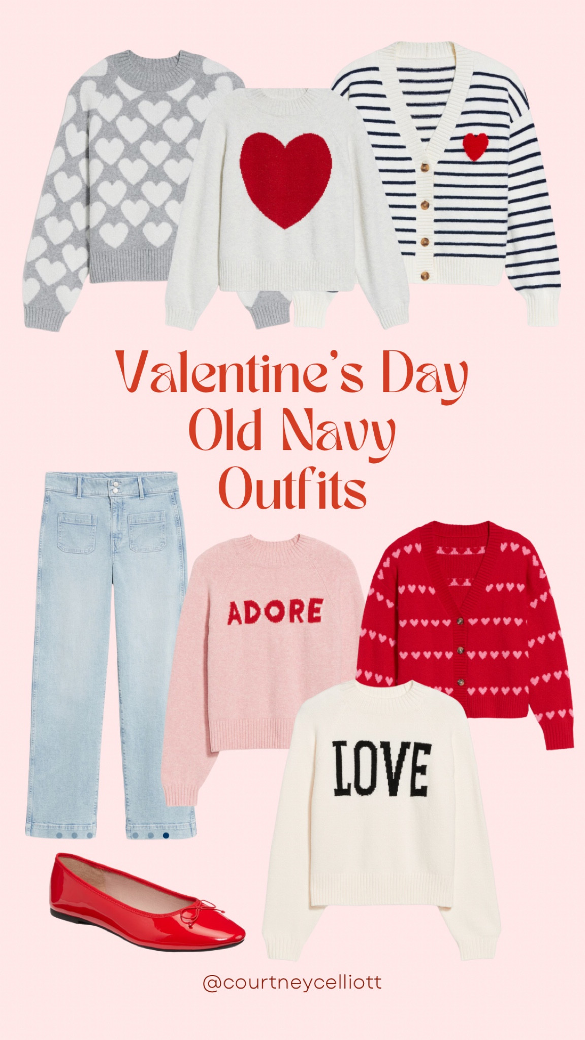 Old Navy Valentine’s Day Outfits

#LTKSeasonal #LTKHoliday #LTKFindsUnder50