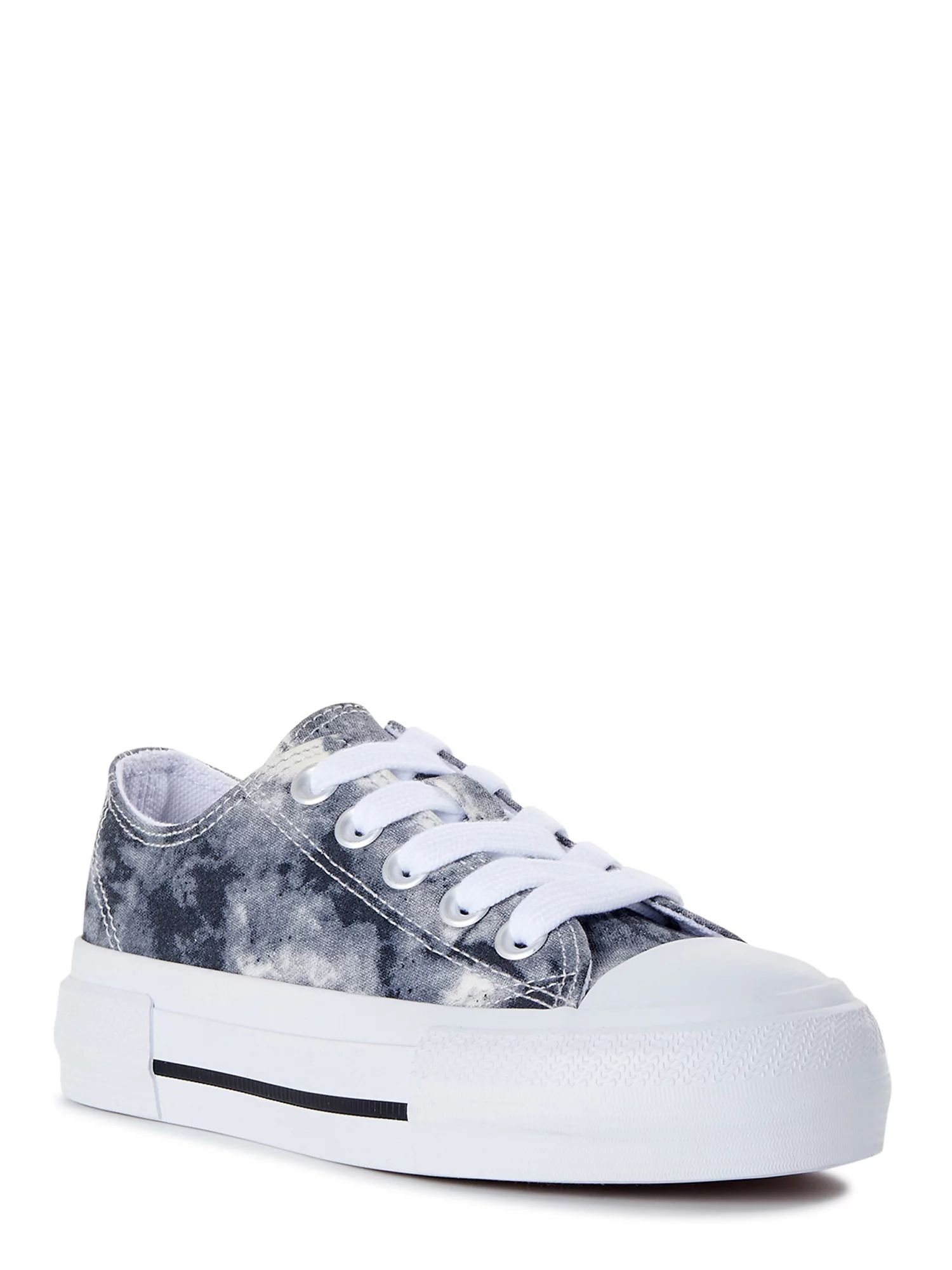 Wonder Nation Girls Canvas Platform Sneakers | Walmart (US)