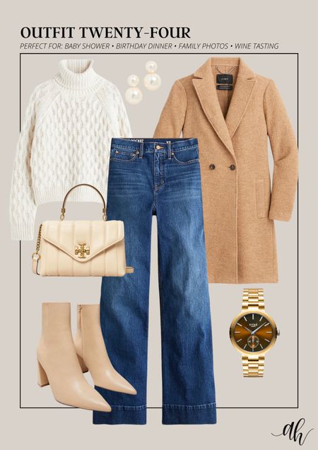 Casual look for baby shower, birthday dinner, or family photos. This look is the perfect blend of sophistication and comfort. 

#LTKHoliday #LTKstyletip #LTKSeasonal