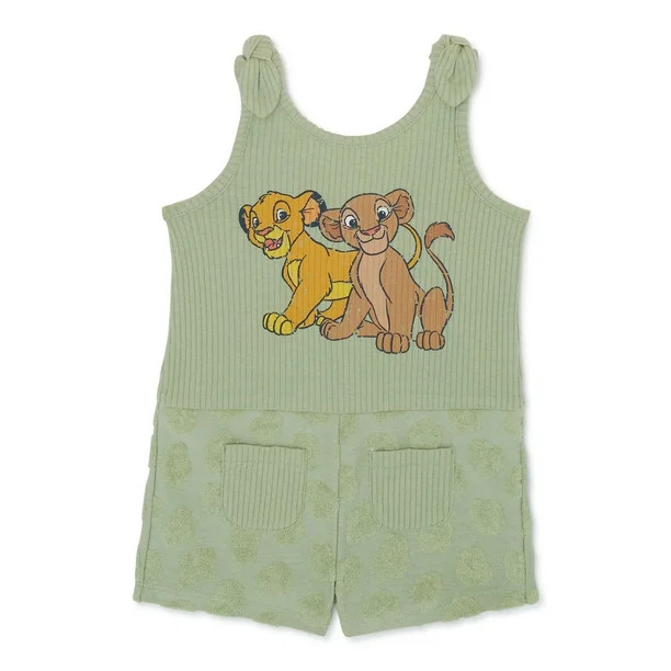 Disney Toddler Girl Character Romper, Sizes 18 Months-2T - Walmart.com | Walmart (US)